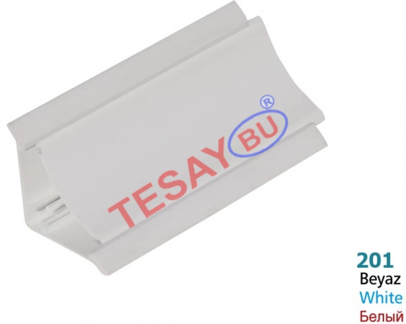 Tİ-12 / 30X30 PVC İç Bükey Süpürgelikler (Düz Renkler)