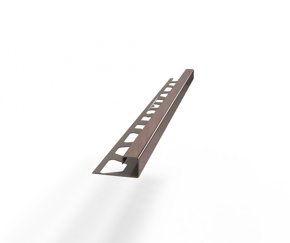 FÇPS**60 - Stainless Steel Faience Profile(Square Corner)Mirror Copper