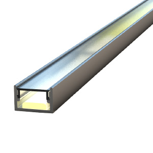 AL-548 - 13 mm Alüminyum Düz Led Profili