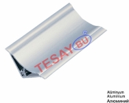 Tİ-13 / RODAPIE DE MOSTRADOR DE ALUMINIO PLANO 30*30