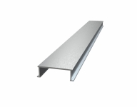BRDA2010 - Perfil de borde de aluminio liso de 20 mm 270 cm.
