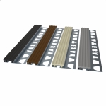 BAPV08 - 8 mm Aluminium Steps Profiles with PVC Band
