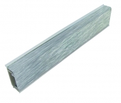 TD-17 25 MM ALÜMİNYUM FOLYO PVC DIŞ BÜKEY TEZGAH SÜPÜRGELİK